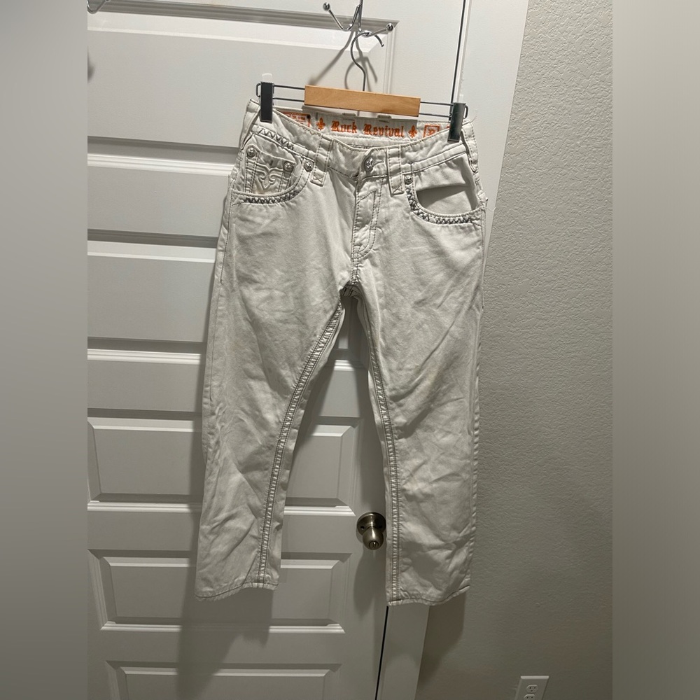 Rock Revival Jeans Matthew Straight Sz 32 x 30